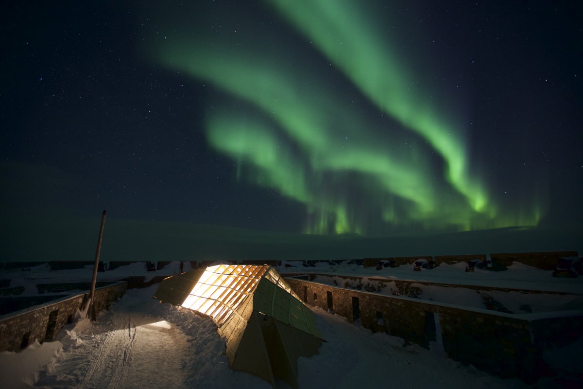 The Northern Lights, Churchill, Manitoba, Canada без смс